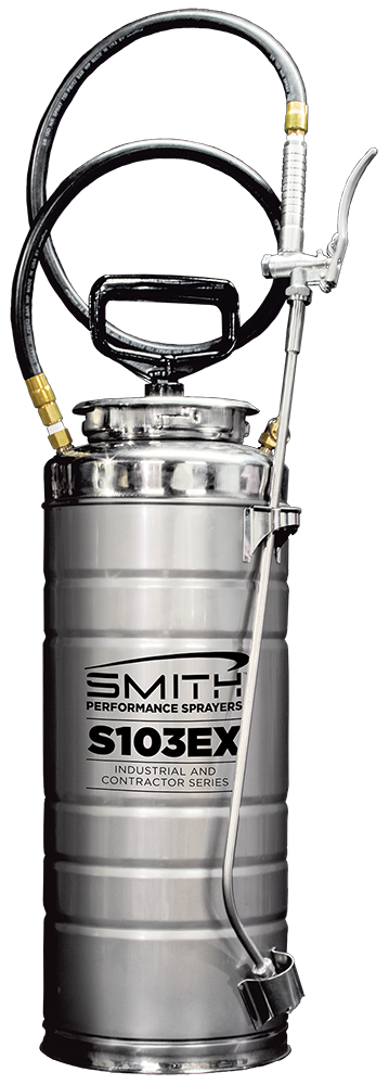 3.5 Gallon Industrial and Contractor Series Stainless Steel Concrete Compression Sprayer with Viton® Extreme™ Seals